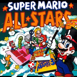 Super Mario All-Stars game collection for the Super Nintendo SNES