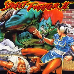 Street Fighter II: The World Warrior game by Capcom for the Super Nintendo SNES