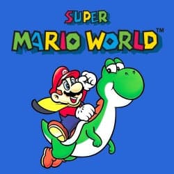 Super Mario World video game for the Super Nintendo SNES