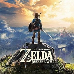 The Legend of Zelda: Breath of the Wild game for the Nintendo Switch