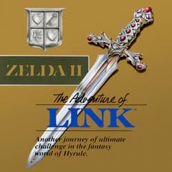 Zelda II: The Adventure of Link game for the Nintendo NES
